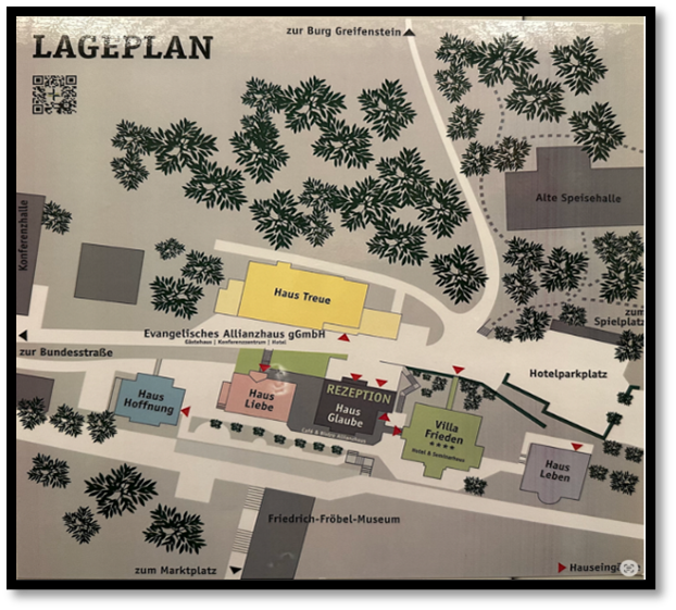 Lageplan Allianzhaus